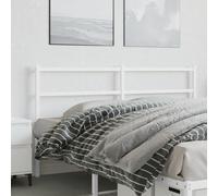 (white, 150 cm) vidaXL Metal Headboard Bedroom Home Decorative Bed Header Metal Bed Headboard