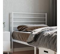 Metal Headboard Bed Base Header Bedstead Headboard Bedroom Bed Header vidaXL