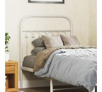 Metal Headboard Bedroom Home Decorative Bed Header Panel Bed Headboard vidaXL