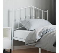 Metal Headboard Bedroom Home Decor Bed Header Guest Room Bed Headboard vidaXL UK