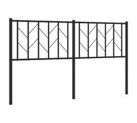 Metal Headboard Bedroom Home Decorative Bed Header Metal Bed Headboard vidaXL