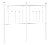 (white, 120 cm) vidaXL Metal Headboard Bed Header Bed Headboard Black Headboard Black 80 cm