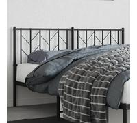 Metal Headboard Bedroom Home Decorative Bed Header Metal Bed Headboard vidaXL
