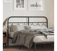 Metal Headboard Bedroom Home Decorative Bed Header Panel Bed Headboard vidaXL