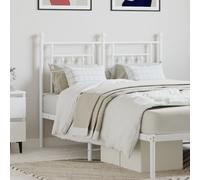 (white, 120 cm) vidaXL Metal Headboard Bed Header Bed Headboard Black Headboard Black 80 cm