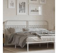 Metal Headboard Bedroom Home Decorative Bed Header Panel Bed Headboard vidaXL