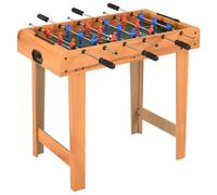 vidaXL Mini Football Table 69x37x62 cm Maple