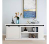 vidaXL Mini Sliding Cabinet Door Kit Carbon Steel 183 cm