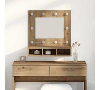 vidaXL Mirror Cabinet Artisan Oak 60 x 31.5 x 62 cm Engineered Wood