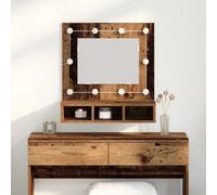 vidaXL Mirror Cabinet Old wood 62 x 31.5 x 62 cm Engineered Wood