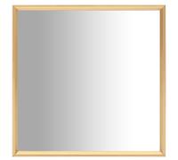 vidaXL Mirror Gold 40x40 cm Bedroom Dressing Room Mirror Indoor Furniture