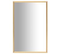 vidaXL Mirror Gold 60x40 cm