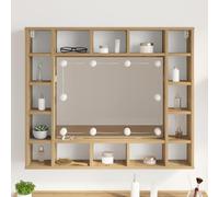 vidaXL Mirror Lights 12 pcs White 4.5 x 4.5 x 4.8 cm Plastic