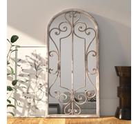 vidaXL Mirror Sand 100x45 cm Iron for Indoor Use