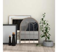 vidaXL Mirror Sand 60x45 cm Iron for Indoor Use