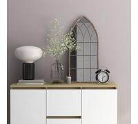 vidaXL Mirror Sand 70x30 cm Iron for Indoor Use