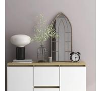 vidaXL Mirror Sand 70x30 cm Iron for Indoor Use