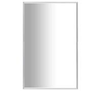 vidaXL Mirror Silver 70x50 cm Bedroom Living Room Modern Dressing Mirror Set