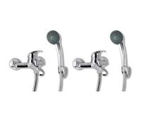 vidaXL Mixer Showers 2 pcs