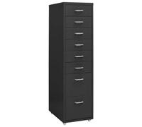 (anthracite, 8 drawers) vidaXL Mobile File Cabinet Metal Storage Filing Cabinet Multi Colours/Models