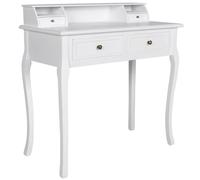 vidaXL Modern Vanity Makeup Table Bedroom Dressing Cabinet Unit Stool Mirror vid