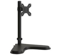 vidaXL Monitor Mount Black Steel VESA 75/100 mm