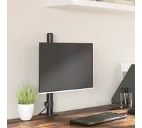 vidaXL Monitor Mount Black Steel VESA 75/100 mm