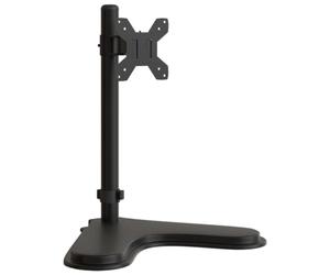 vidaXL Monitor Mount Black Steel VESA 75/100 mm
