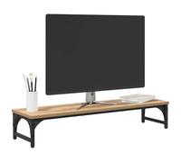 vidaXL Monitor Stand Artisan Oak 85 x 23 x 15.5 cm Engineered Wood