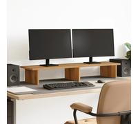 vidaXL Monitor Stand Artisian Oak 100x27x15 cm Engineered Wood