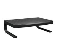 vidaXL Monitor Stand Black Screen Riser Desktop Laptop Stand Display Shelf