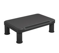 vidaXL Monitor Stand Black Screen Riser Desktop Laptop Stand Display Shelf