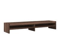 vidaXL Monitor Stand Computer Stand Display Stand Brown Oak Engineered Wood