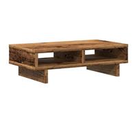 vidaXL Monitor Stand Computer Stand Display Stand Old Wood Engineered Wood