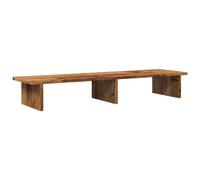 vidaXL Monitor Stand Computer Stand Display Stand Old Wood Engineered Wood