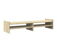 vidaXL Monitor Stand Computer Stand Display Stand Sonoma Oak Engineered Wood