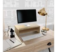 Vidaxl Monitor Stand Sonoma Oak 42X24X13 Cm Engineered Wood