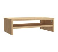 Monitor Riser Stand - Single Computer Screen Desk Organiser Twin Workspace Shelf