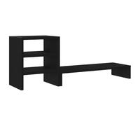 Monitor Stand with Desk Organiser Riser Display Stand Engineered Wood vidaXL