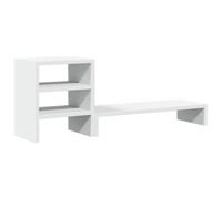 vidaXL Monitor Stand with Desk Organiser, Display Stand for Laptops, Computer St