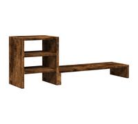 vidaXL Monitor Stand with Desk Organiser, Display Stand for Laptops, Computer St