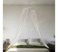vidaXL Mosquito Net for Bed 220 Mesh White 56x56x220 cm