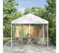 vidaXL Mosquito Net for Gazebo 220 mesh White 3.6 x 3.6 x 2 cm