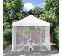 vidaXL Mosquito Net for Outdoor 220 Mesh White 300x300x200 cm