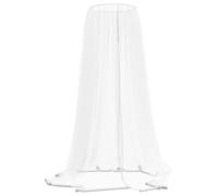 vidaXL Mosquito Net for Umbrella 220 Mesh White Φ330x250 cm