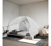 vidaXL Mosquito Net Mongolia with Doors 220 Mesh White 200x150x140 cm