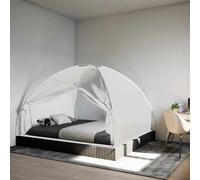 vidaXL Mosquito Net Mongolia with Doors 220 Mesh White 200x180x135 cm