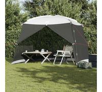 vidaXL Mosquito Tent Grey 320 x 320 x 218 cm Polyester and Fiberglass