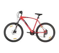 vidaXL Mountain Bike 21 Speed 29 inch Wheel 53 cm Frame Red Cycling Bicycle