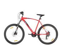 vidaXL Mountain Bike 21 Speed 29 inch Wheel 53 cm Frame Red Cycling Bicycle